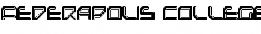 Download Federapolis College Regular Font Title Preview