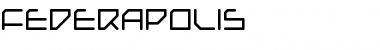 Download Federapolis Regular Font Title Preview