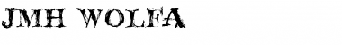 Download JMH Wolfa Regular Font Title Preview