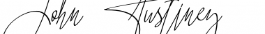 Download John Austiney Regular Font Title Preview