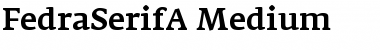 Download FedraSerifA Regular Font Title Preview