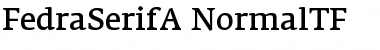 Download FedraSerifA Regular Font Title Preview