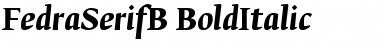 Download FedraSerifB Regular Font Title Preview