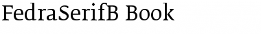 Download FedraSerifB Regular Font Title Preview