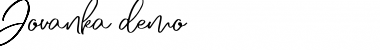 Download Jovanka Demo Regular Font Title Preview