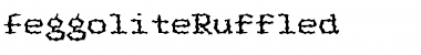 Download FeggoliteRuffled Regular Font Title Preview