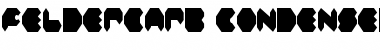 Download Feldercarb Condensed Condensed Font Title Preview