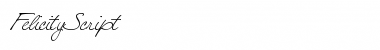 Download FelicityScript Regular Font Title Preview