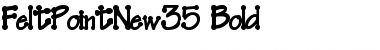 Download FeltPointNew35 Bold Font Title Preview