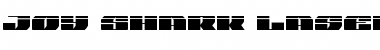 Download Joy Shark Laser Regular Font Title Preview