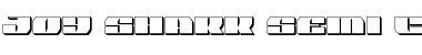 Download Joy Shark Semi-Condensed 3D Semi-Condensed Font Title Preview