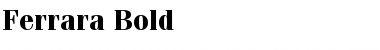 Download Ferrara Bold Font Title Preview