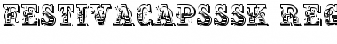 Download FestivaCapsSSK Regular Font Title Preview