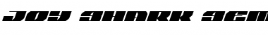 Download Joy Shark Semi-Expanded Italic Semi-Expanded Italic Font Title Preview