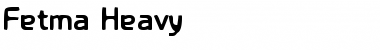 Download Fetma Heavy Font Title Preview