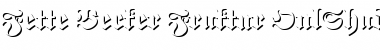 Download Fette Becker Fraktur OnlShad Regular Font Title Preview