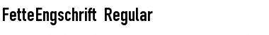 Download FetteEngschrift Regular Font Title Preview