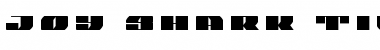 Download Joy Shark Title Regular Font Title Preview