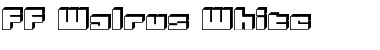 Download FF Walrus White Font Title Preview