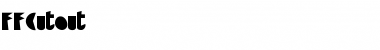 Download FFCutout Medium Font Title Preview