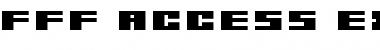 Download FFF Access Extended Regular Font Title Preview