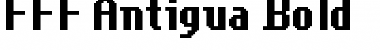 Download FFF Antigua Bold Regular Font Title Preview