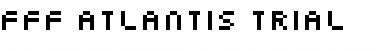 Download FFF Atlantis  Trial Regular Font Title Preview