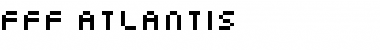 Download FFF Atlantis Regular Font Title Preview