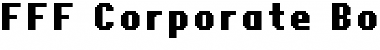 Download FFF Corporate Regular Font Title Preview