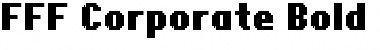 Download FFF Corporate Bold Regular Font Title Preview