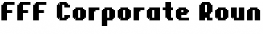 Download FFF Corporate Rounded Bold Regular Font Title Preview