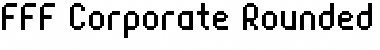 Download FFF Corporate Rounded Regular Font Title Preview