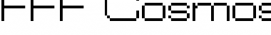 Download FFF Cosmos Condensed Regular Font Title Preview
