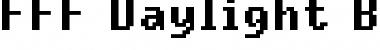 Download FFF Daylight Bold Extended Regular Font Title Preview