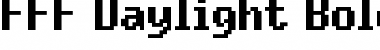 Download FFF Daylight Bold Regular Font Title Preview