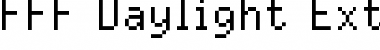 Download FFF Daylight Extended Regular Font Title Preview
