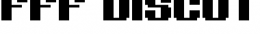 Download FFF Discotheque Regular Font Title Preview