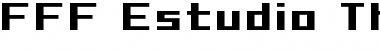 Download FFF Estudio Thin Bold Extended Regular Font Title Preview