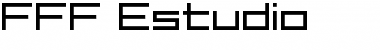 Download FFF Estudio Regular Font Title Preview