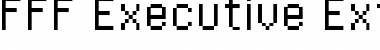 Download FFF Executive Extended Regular Font Title Preview