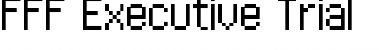 Download FFF Executive Trial Regular Font Title Preview