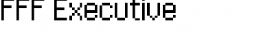 Download FFF Executive Regular Font Title Preview