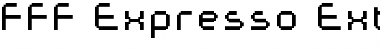Download FFF Expresso Extended Regular Font Title Preview