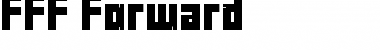 Download FFF Forward Regular Font Title Preview