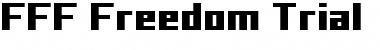 Download FFF Freedom  Trial Regular Font Title Preview