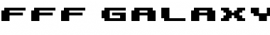 Download FFF Galaxy Extra Bold Extended Regular Font Title Preview