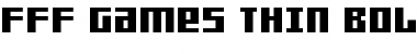 Download FFF Games Thin Bold Regular Font Title Preview