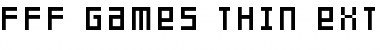 Download FFF Games Thin Extended Regular Font Title Preview