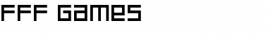 Download FFF Games Regular Font Title Preview