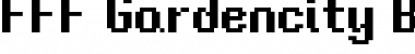 Download FFF Gardencity Bold Regular Font Title Preview